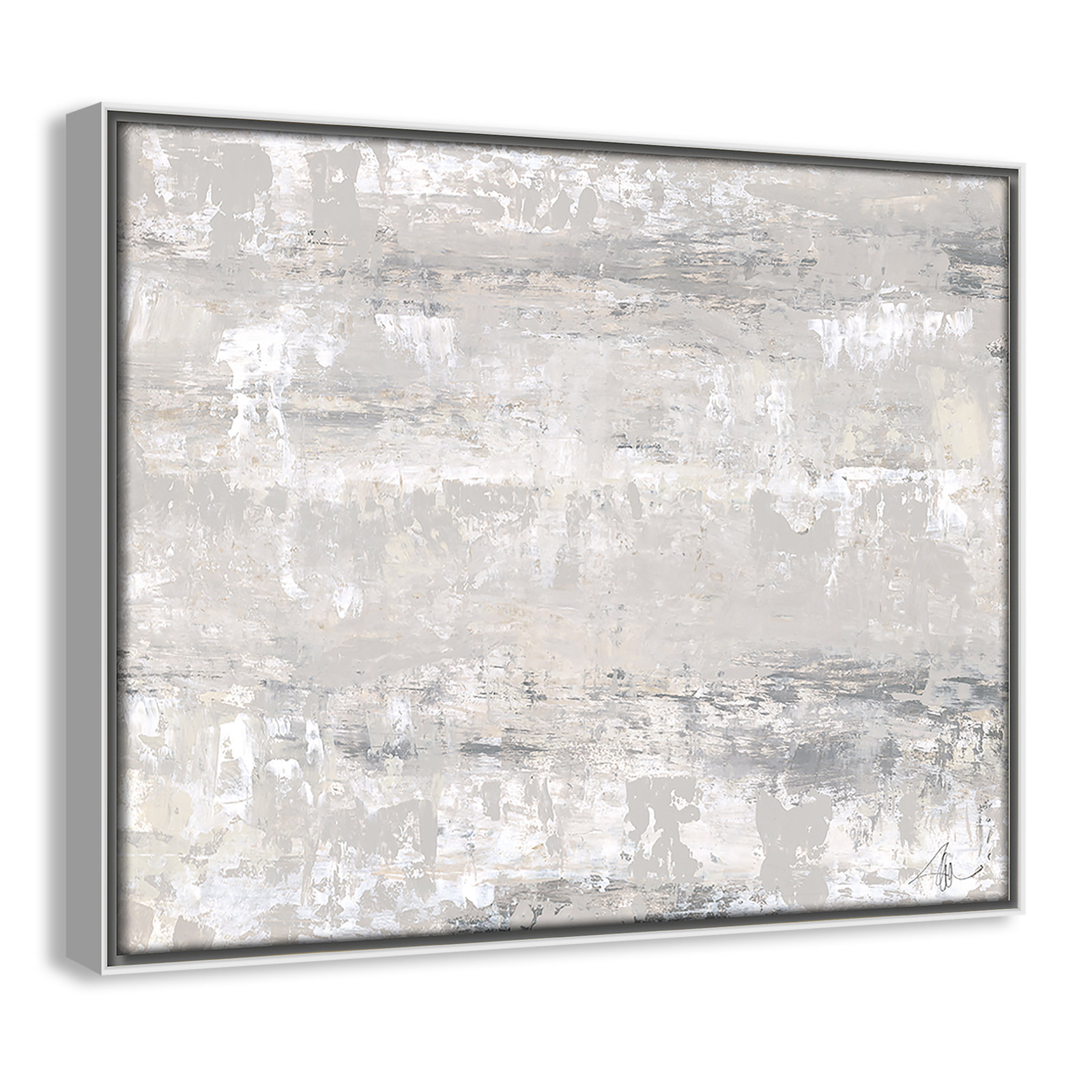 Tryston "Desert Winds" Print by Filippo Ioco, 12.5" H x 15.5" W x 2" D, White Framed Canvas