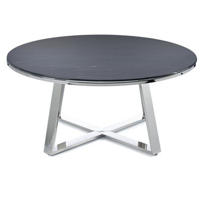Bassima Cross Legs Coffee Table