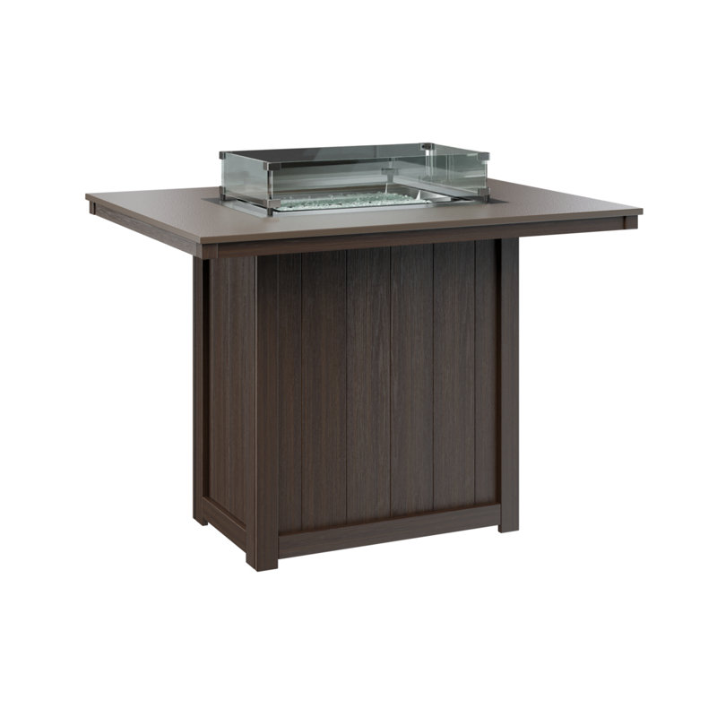Foyer de table berlinois Donoma, H 39 po x l 41 po x P 54 po, Bronze martelé avec base en noyer brésilien