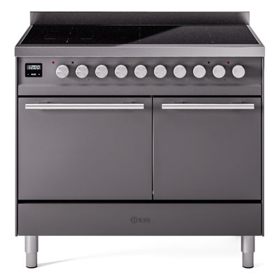 Cuisinière à induction ILVE Professional Plus II 40 pouces avec 6 éléments à induction (porte pleine)