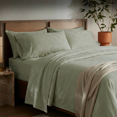 Ensemble de draps 100% satin de coton à densité de tissage 800 fils Threadmill