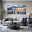 Sunset Lake Art Canvas Wrapped Wall Art Set Of 3 For Living Room Bedroom Home Decor-129074844