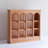 Milan Wooden Cup Rack with Multiple Compartments
