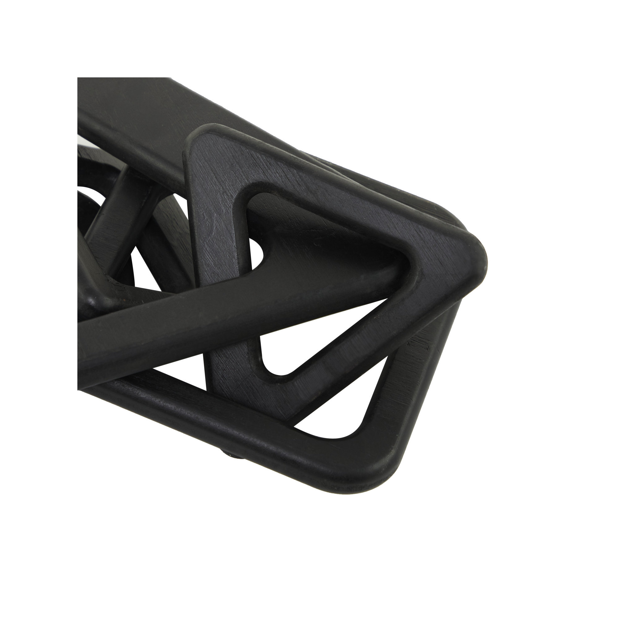 Alize Contemporary Chain Sculpture, Black