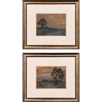 «Lone Tree», art encadré