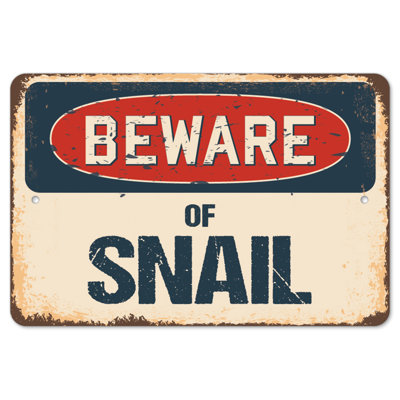 Decal-Snail_Beware Of Snail