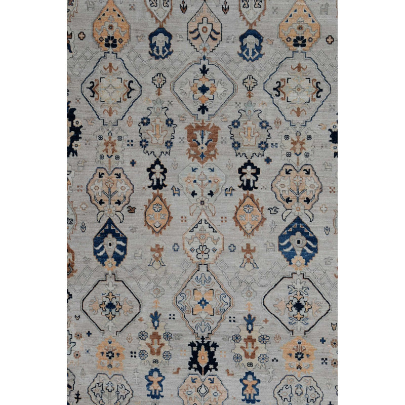Tapis beige nouvel âge New Turkmen