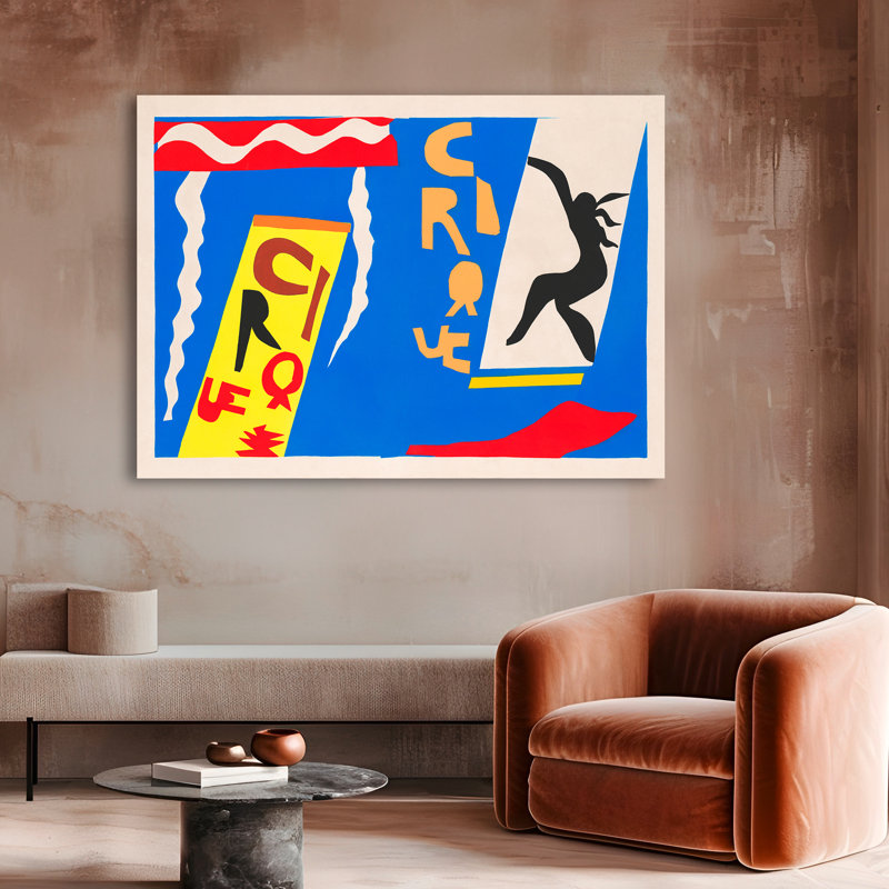 3HM7486 Jazz, The Circus by Henri Matisse - Wrapped Canvas Print, 70 cm H x 50 cm W