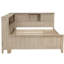 Lit de jour en bois avec tablettes de rangement et 3 tiroirs-433759789-433759791