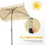 Britnei 198cm X 130cm Rectangular Tilt Market Parasol-454819984