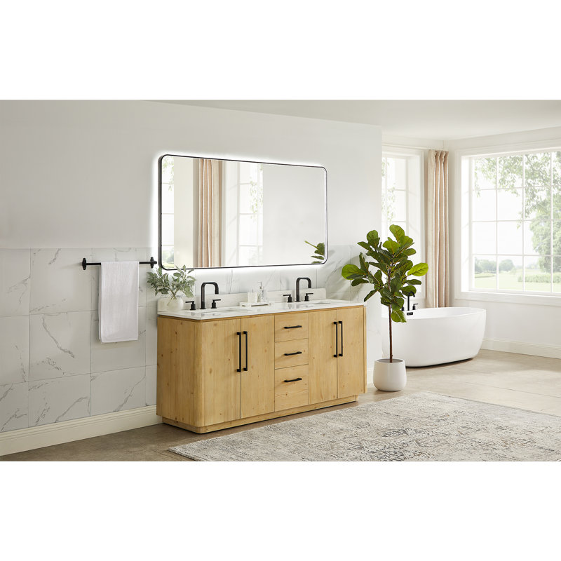 Meuble-lavabo double 72 po Hingham