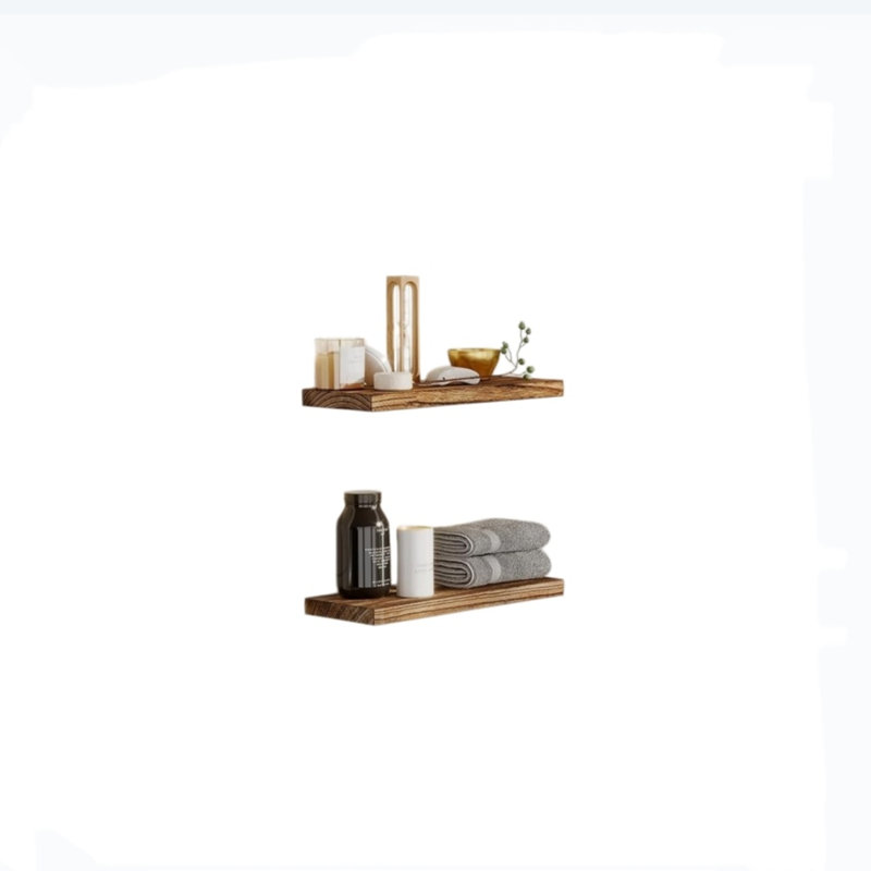 4 Piece Wood, Brown