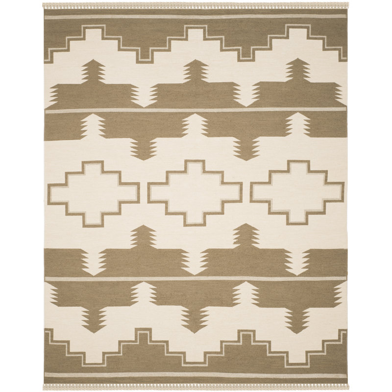 Ralph Lauren Plains Creek Wool Geometric Rug, Rectangle 10' x 14'