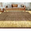 High-Quality Hand-Knotted Plum And Gold Area Rug