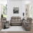 Classic Sandy Brown 1Pc Reclining Chair Plush Comfort Pillow-Top Arms Vertical Tufting Solid Wood Luxury Living Room Furniture-1313034393-1313034399