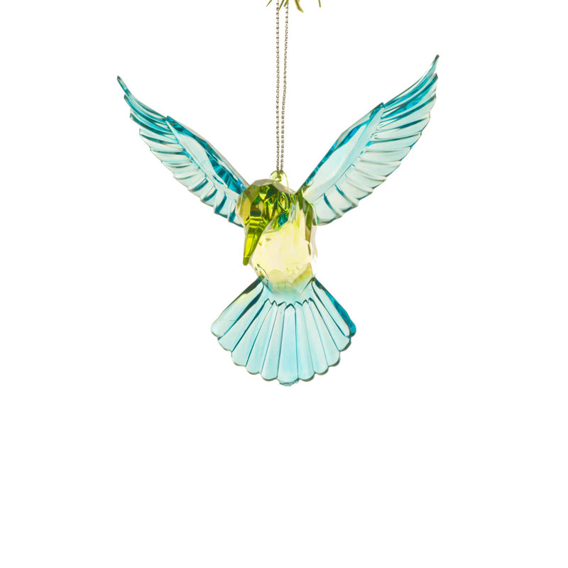 Ensemble de 4 ornements suspendus Crystalline