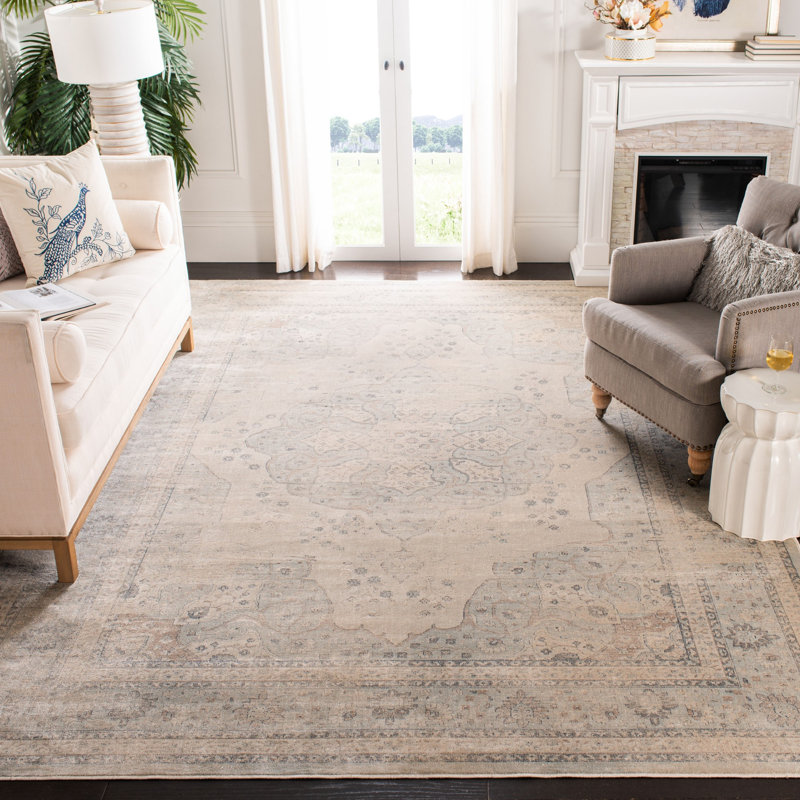 Mancia Vintage Performance Oriental Rug, Rectangle 6'7" x 9'2"