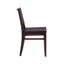 Chaise d'appoint en bois massif Arieli-1290061907