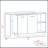 Dorchester 6-Shelf 6-Door 2-Piece Kitchen Set with Light Oak Finish, Maximizing Storage and Prep Space