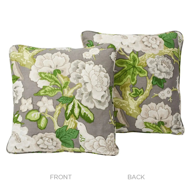 Schumacher x Mary McDonald Bermuda Blossoms Pillow