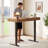 Electric Standing Desk With 3 Drawers, Height Adjustable Computer Desk-74606716-71809298