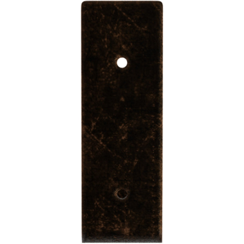 Support de tablette en acier, H 6 po x l 2 po x P 8 po, Bronze vieilli