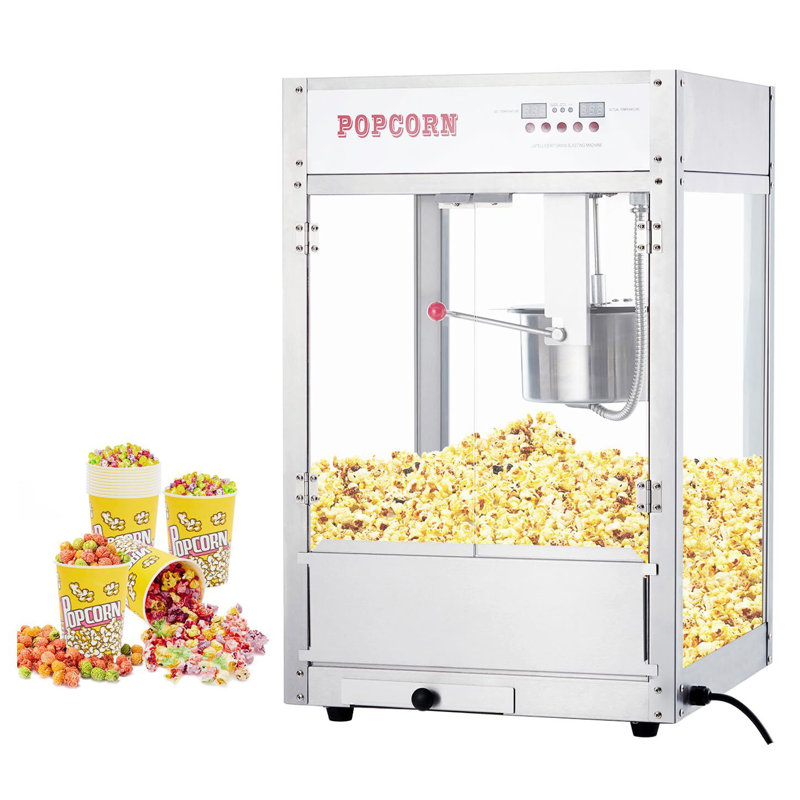 Babevy Popcorn Machine Stand / Cart, 12 Oz