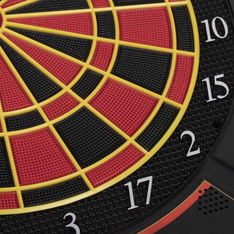 Voyager Electronic Dartboard with LCD Display and Soft-Tip Darts