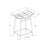 Barstool, Counter Height, Set Of 2, Kitchen, Black Leather Look, Black Metal, Contemporary, Modern