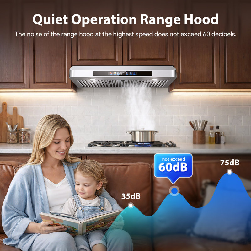30In Under Cabinet Range Hood 900Cfm, 36"