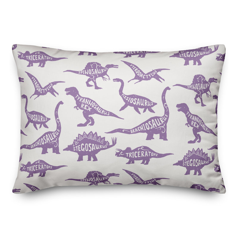 Rectangular Pillow Cover & Insert, Purple 