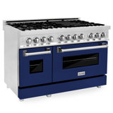 ZLINE 48" Legacy Dual Fuel Range w/ 7 Burner Gas Cooktop and 2 Electric Ovens