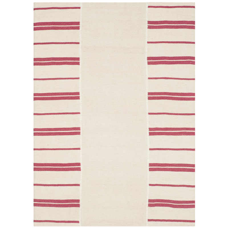 Ralph Lauren Sagaponeck Stripe Patch Wool Striped Rug, Rectangle 8' x 10'