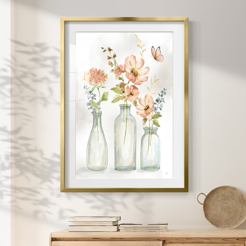 Ocean Crush VI -Gallery Wrapped Canvas, 28.5" H x 20.5" W, Gold