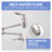 Wall-Mount Pot Filler Faucet in Brushed Nickel, Commercial-Style Brass Fixture