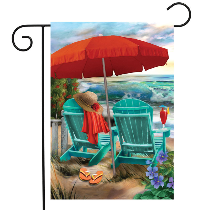 Drapeau de jardin Beach Life