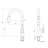 Single Handle Pull Down Kitchen Sink Faucet-121209982
