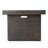 32" Brown Square Wood Fire Pit Table 40000 BTU Propane Outdoor Patio-121037156