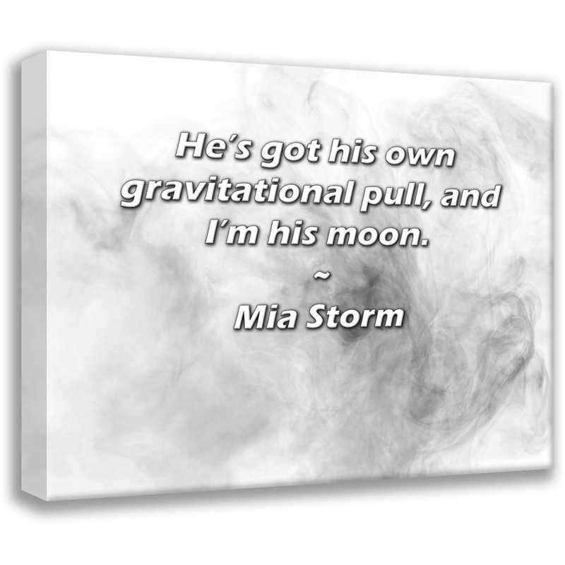 Toile tendue avec toile Trinx par Mia Storm: «Il a sa propre poignée gravitationnelle