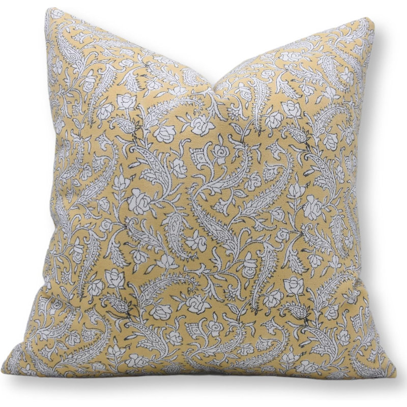 Housse de coussin fabriquée à la main Fab divine douce, durable et élégante, forêt noire, H 24 po x l 24 po