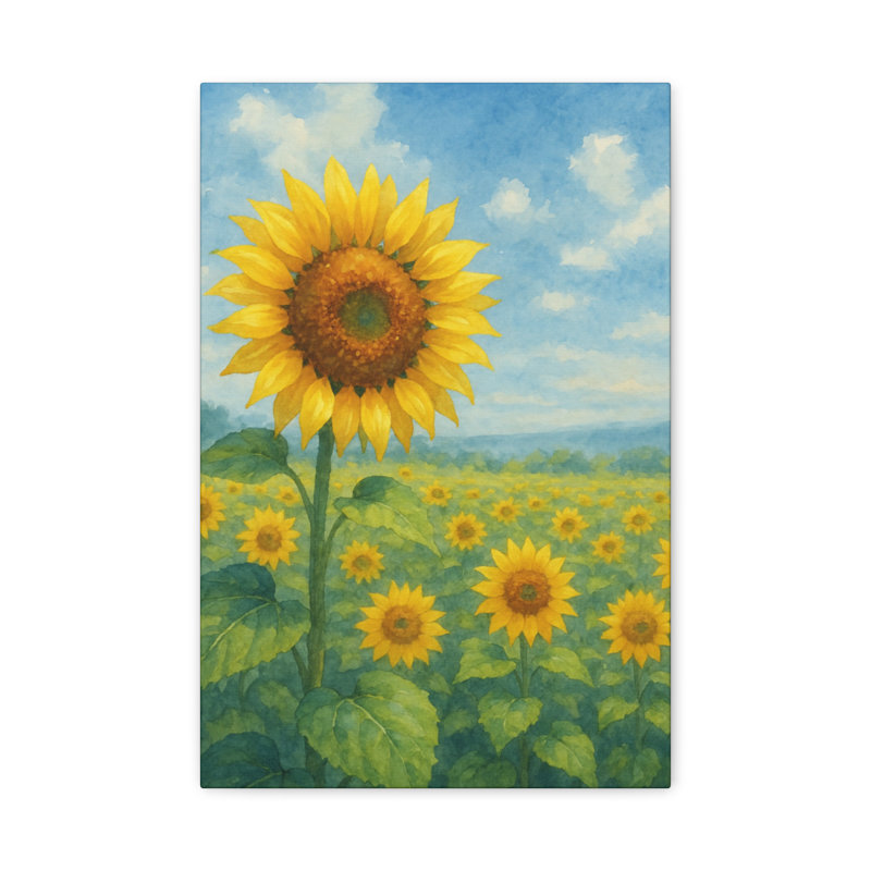 Aaroon Single Picture Frame Print on Canvas, 45.72 cm H x 30.48 cm W