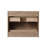 Marajo 24" Wall-Mounted Single Bathroom Vanity Set, Floating Bathroom Vanity with Ceramic Basin Sink Top, 2 Drawers