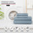 Lux Decor 6-Piece Ultra-Soft Microfiber Sheet Set Deep Pocket Fitted Sheet, Wrinkle & Fade-Resistant, Hotel Quality Bedding-1581428095-1581428045