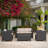 Arville 10 - Person Patio Conversation Set with Cushions