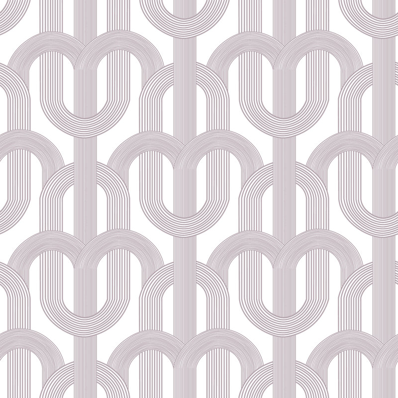 Papier peint auto-adhésif Lattice, Mauve