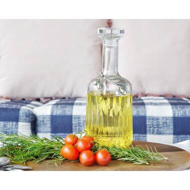 Handblown Glass Olive Oil Pourer  Olive oil dispenser, Oil and