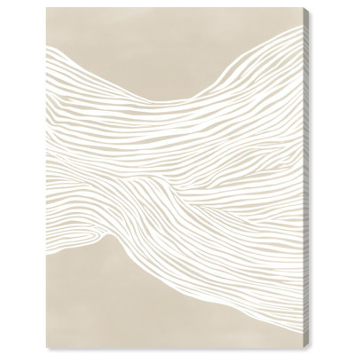 "Alila", art mural abstrait bohème minimaliste par Art Remedy