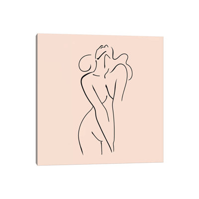 Femme №3 Square by Blek Prints - Wrapped Canvas Gallery-Wrapped Canvas Giclée