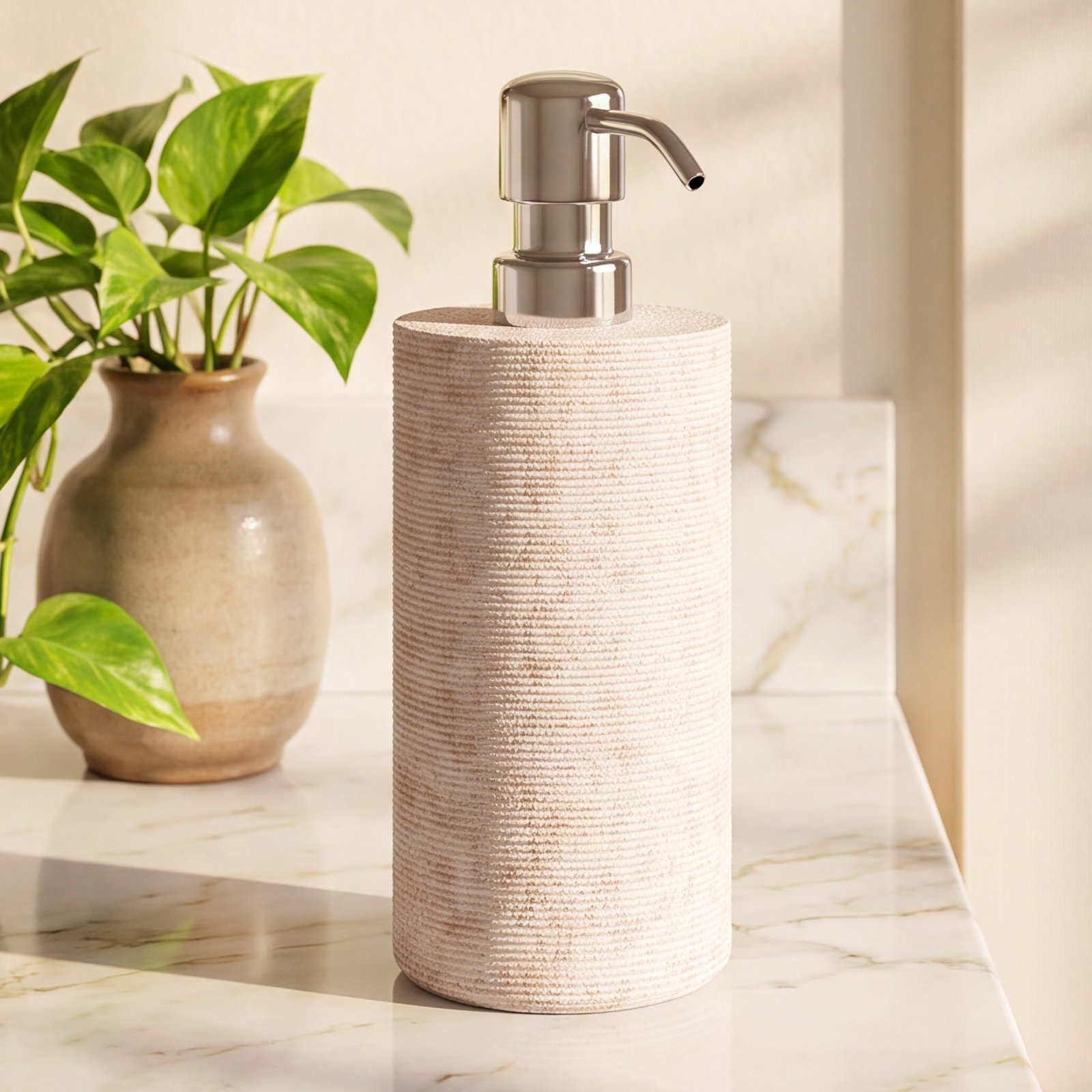 Vici Marble Soap / Lotion Dispenser