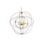 Lustre de globe terrestre unique 8 lumières Sheakleyville